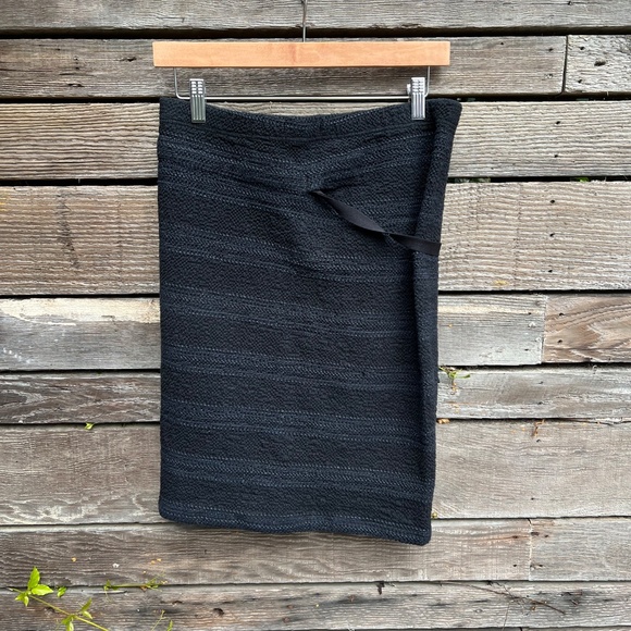 Humanoid - Stretch Knit Pencil skirt in Black - Size OS - Picture 4 of 5